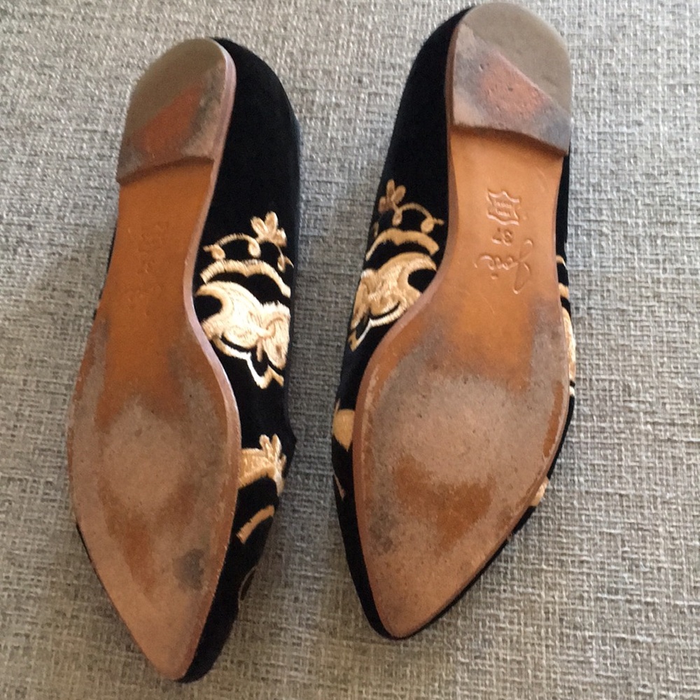 Joie Sabina embroidered flats - Picture 4 of 5